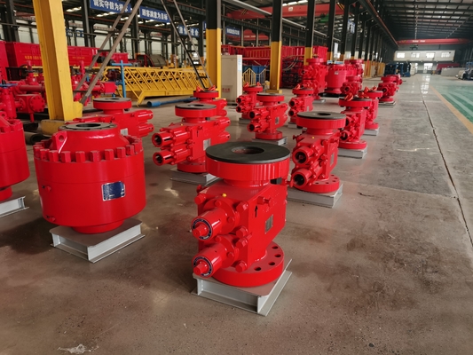 수동 듀얼 램 BOP 압력 5000PSI 7-1/16 "유장 파업 폭발 방지