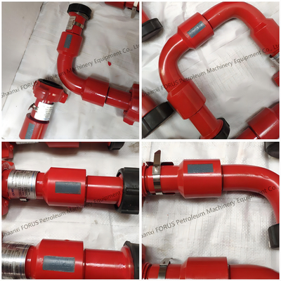 1 인치 10 타입 회전 관절 API 16C 작업 압력 5000 PSI