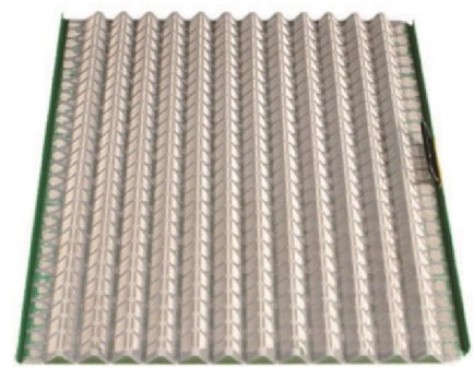 피라미드 스크린 웨브 타입 데릭 FLC500 석유 필드 굴착 쉐이커 스크린  Mesh