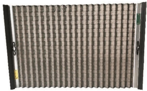 피라미드 스크린 웨브 타입 데릭 FLC500 석유 필드 굴착 쉐이커 스크린  Mesh