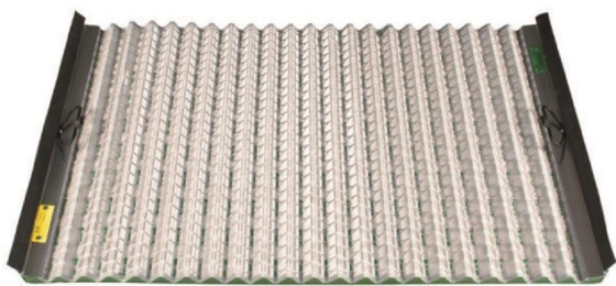 피라미드 스크린 웨브 타입 데릭 FLC500 석유 필드 굴착 쉐이커 스크린  Mesh