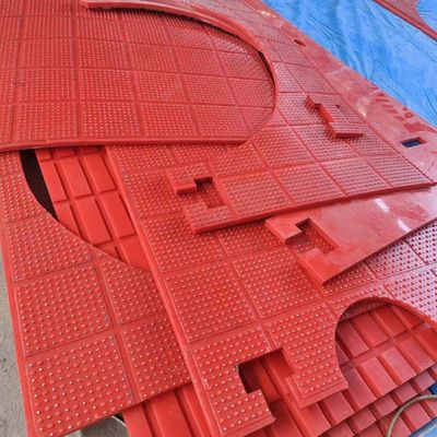 Rotary Table Anti Slip Mat  For Drilling Rig Platform Thickness 30mm