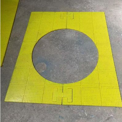 로터리 테이블 미끄럼 방지 매트 재질 PU 드릴링 플랫폼 사용